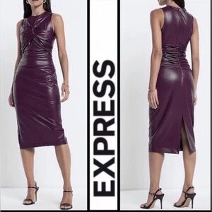 NWT Express Body Contour Dress built in compression Size Large original $228.00